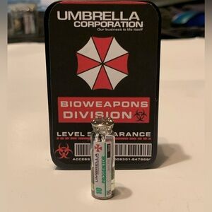 Resident Evil 5 - PROGENITOR VIRUS Vial - 1.25inches